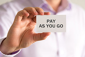 cashflow improves when the cost of workers' comp is calculated on actual payroll.